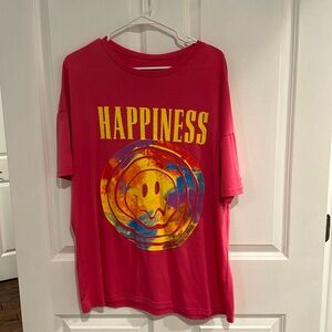 Pink comfy tee